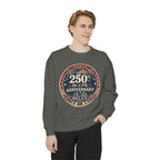 250th 4th of July Anniversary Sweatshirt — Patriotic Independence Day Crewneck