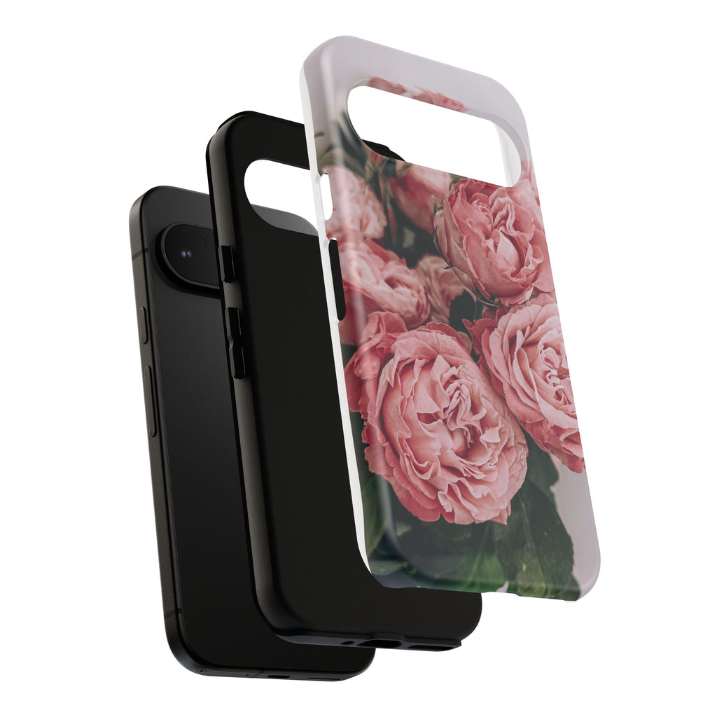 Tough Case — Pink Peonies Floral Phone Case