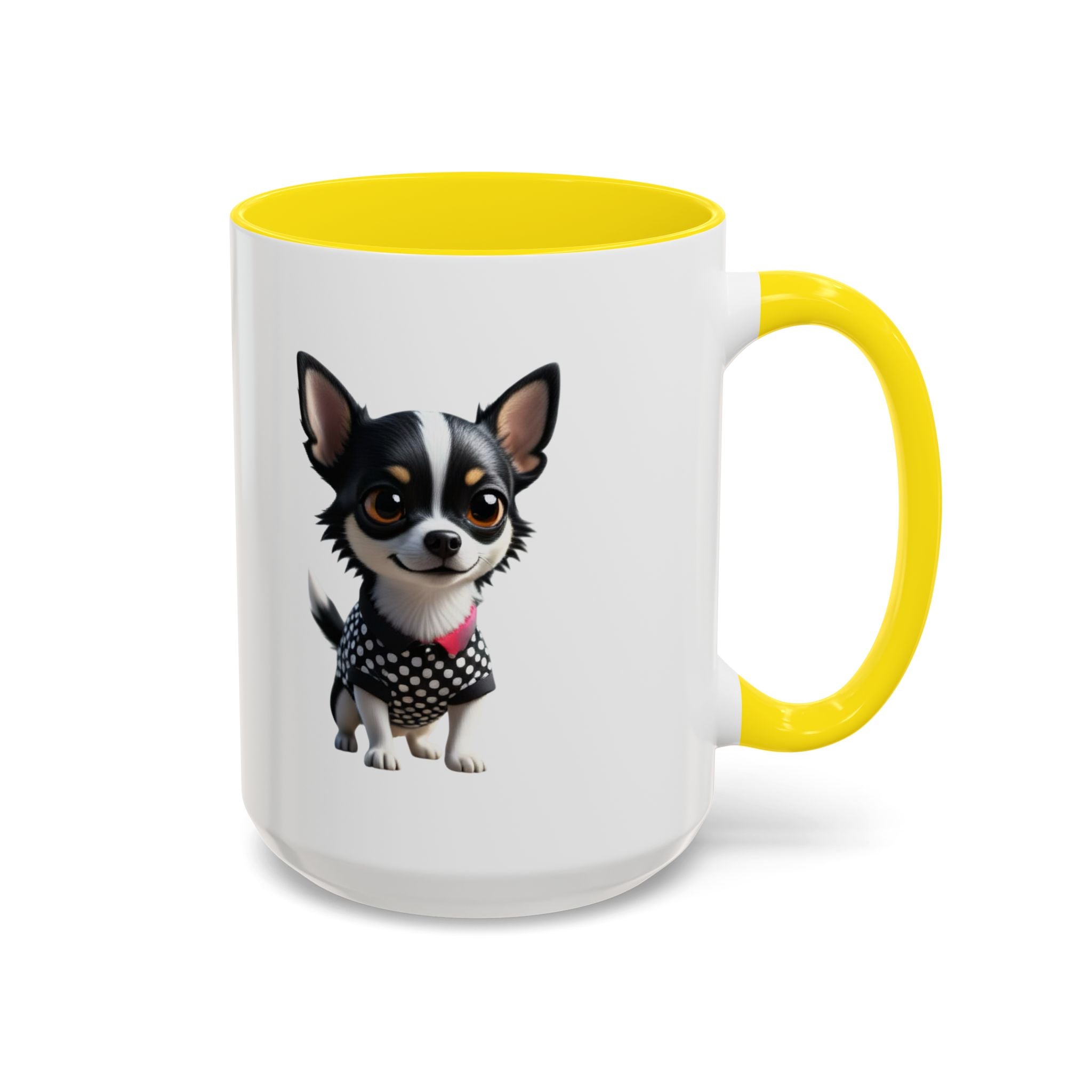 Chihuahua Dog Accent Coffee Mug – Cute Tiny Pup 11/15oz