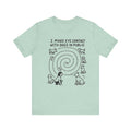"I Make Eye Contact with Dogs in Public" – Dog Lovers Social Priorities Tee