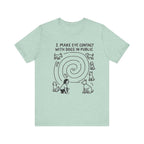 "I Make Eye Contact with Dogs in Public" – Dog Lovers Social Priorities Tee