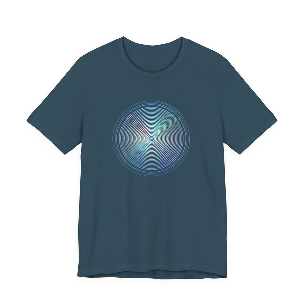 Hypnotic Holo Spiral T‑Shirt