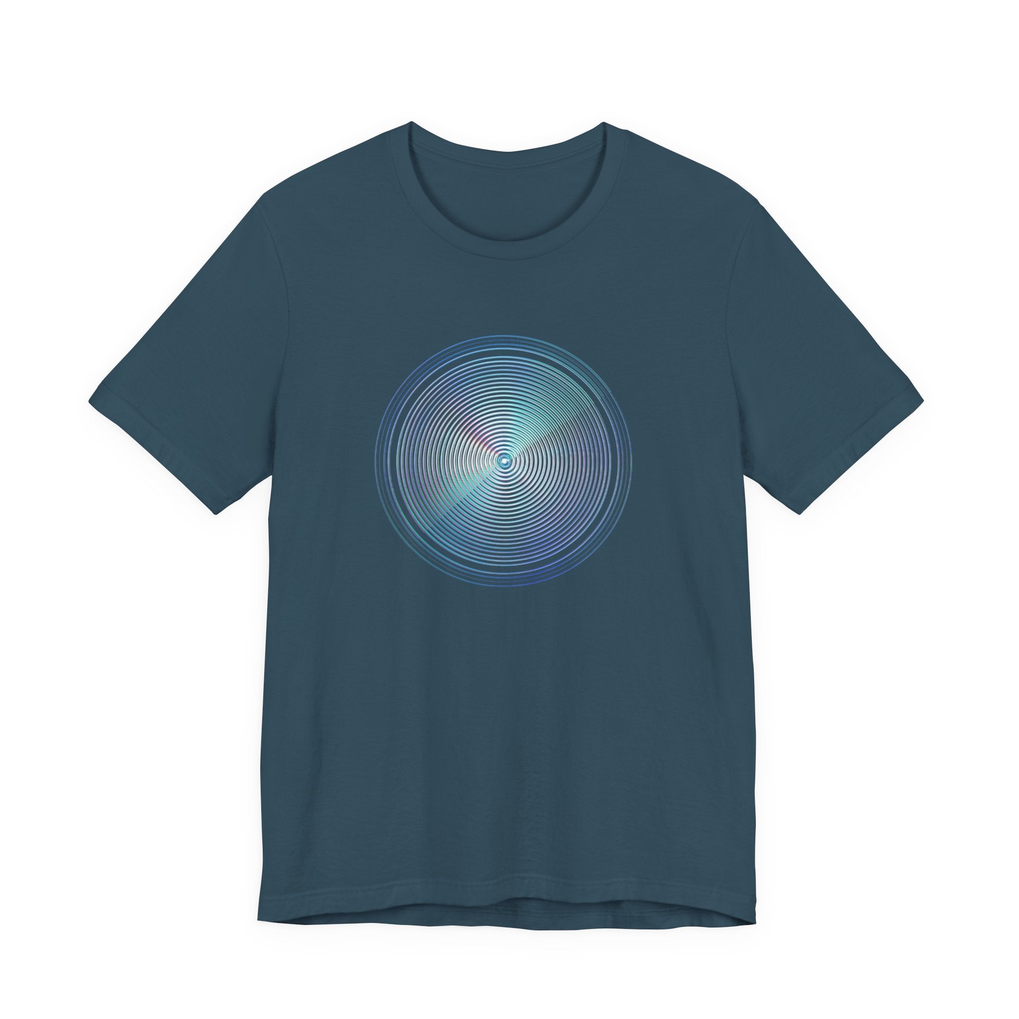 Hypnotic Holo Spiral T‑Shirt