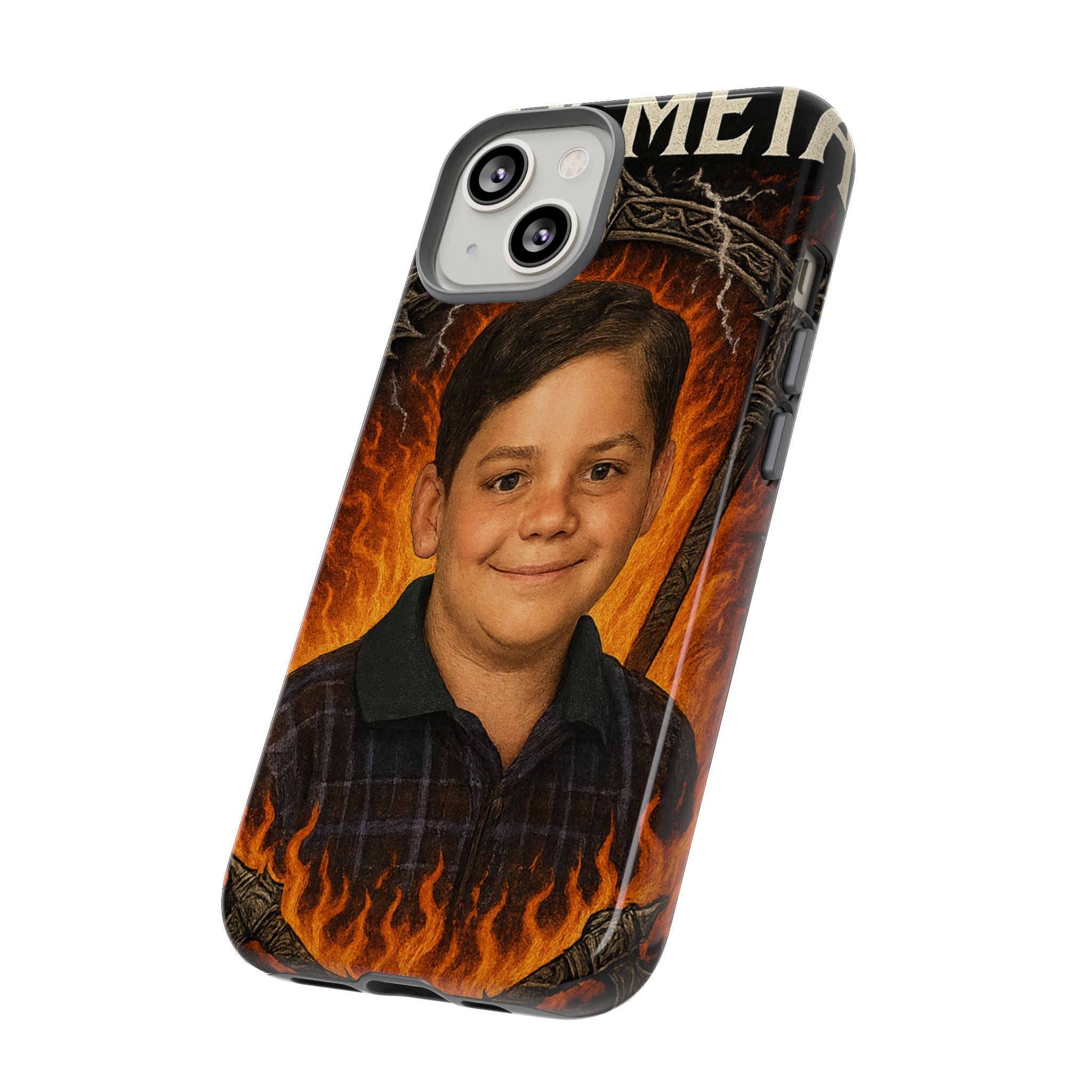 Metalhead Phone Case, Tough Cases for Music Lovers, Personalize with Unique Art, Gift for Metal Fans, Rock Lover's Accessory