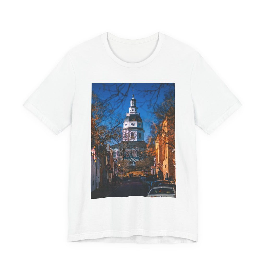 Maryland State House Street Photo Tee