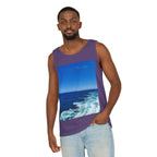 Ocean View Photo Tank Top — Coastal Beach Vibes Summer Tee