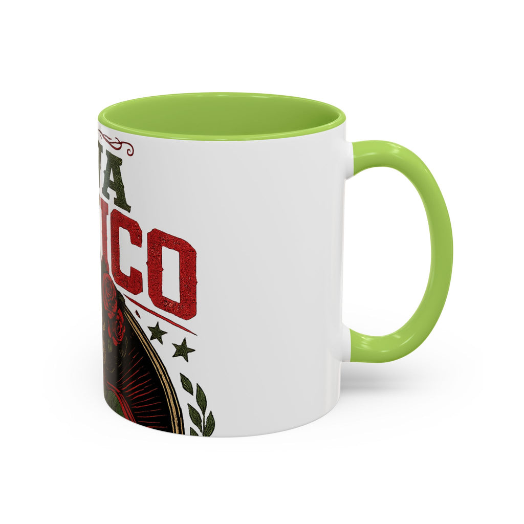 Viva Mexico Accent Coffee Mug — Day of the Dead Skeleton Design (11/15oz)