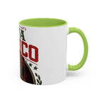 Viva Mexico Accent Coffee Mug — Day of the Dead Skeleton Design (11/15oz)