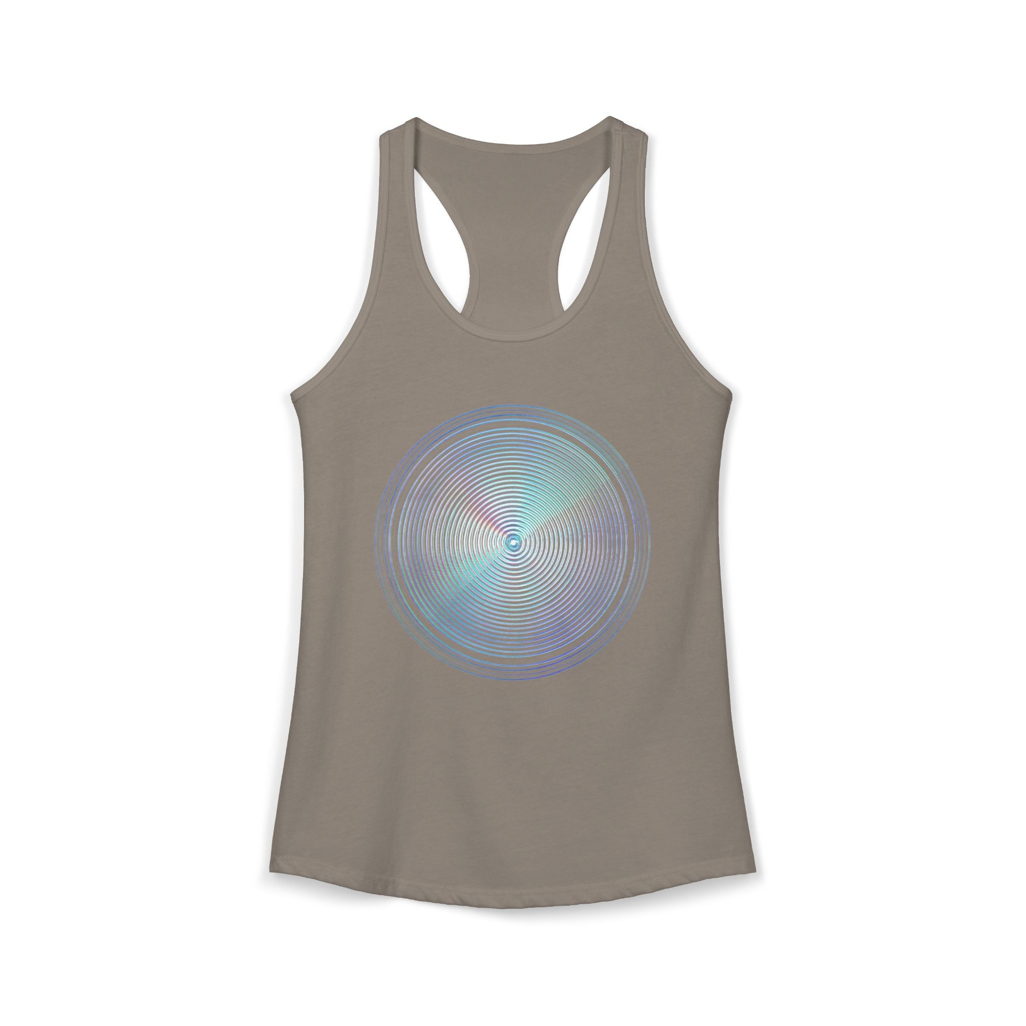 Women's Ideal Racerback Tank - Circle