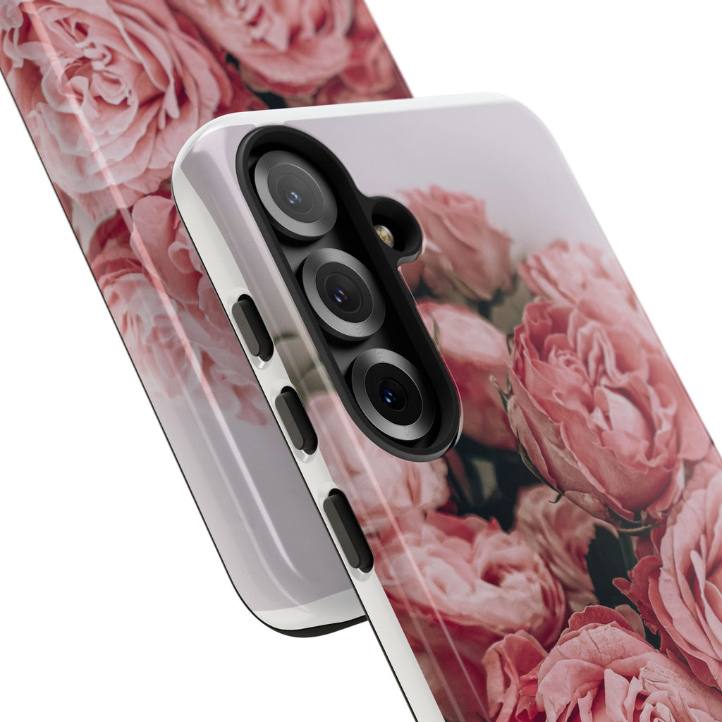 Tough Case — Pink Peonies Floral Phone Case