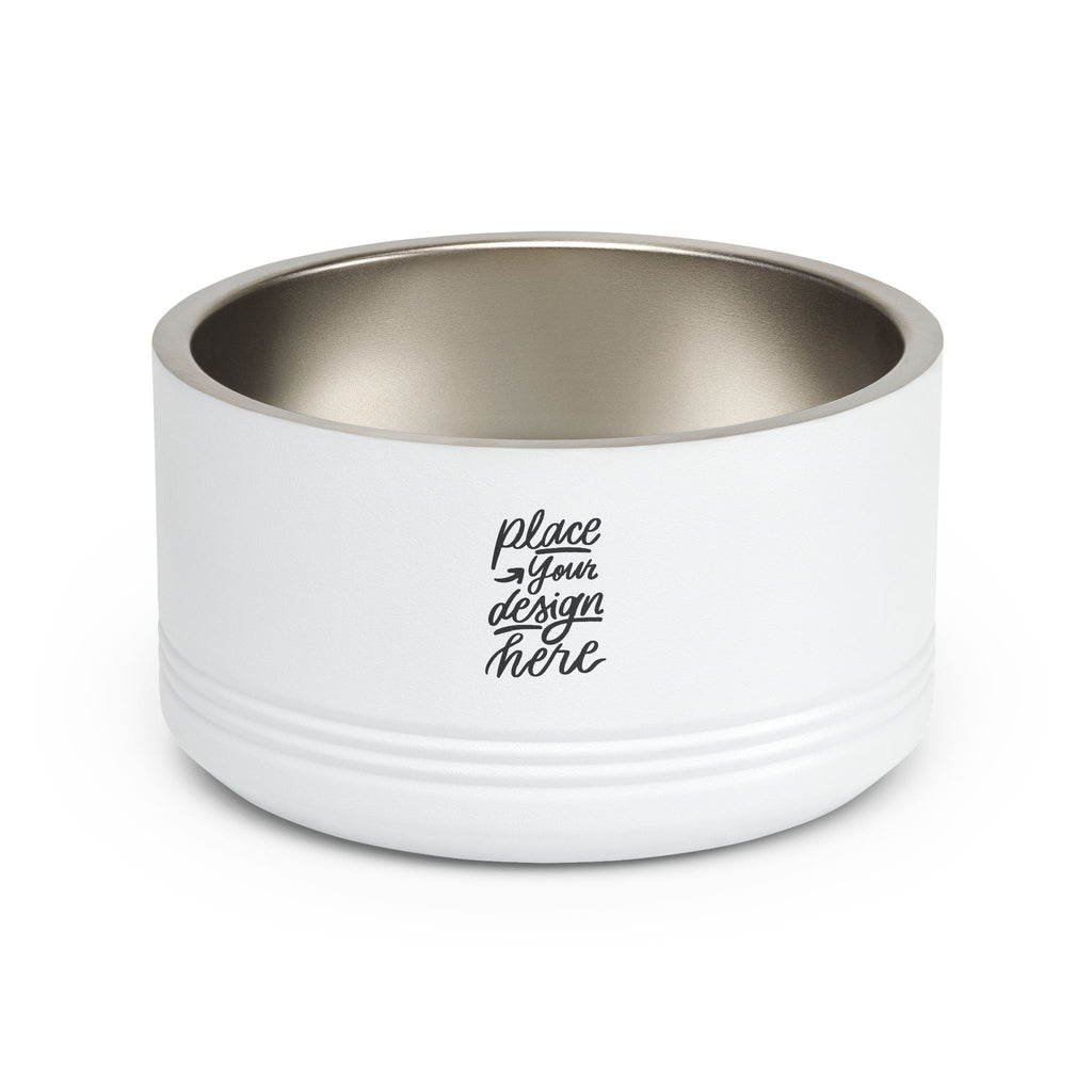 Personalized Pet Bowl – Custom Name 18oz Stainless Steel Dog & Cat Feeding Bowl