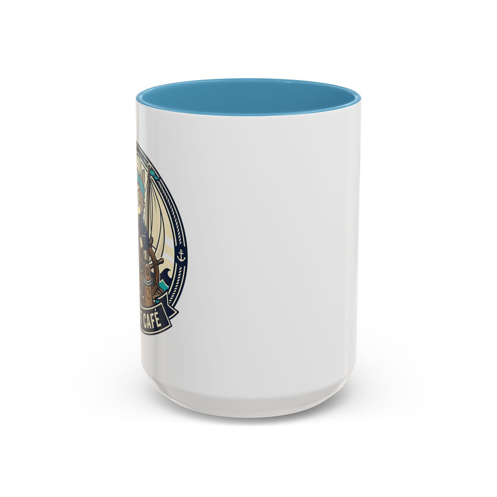 Nautical Sailboat Coffee Mug – Vintage Ocean Adventure Accent Mug