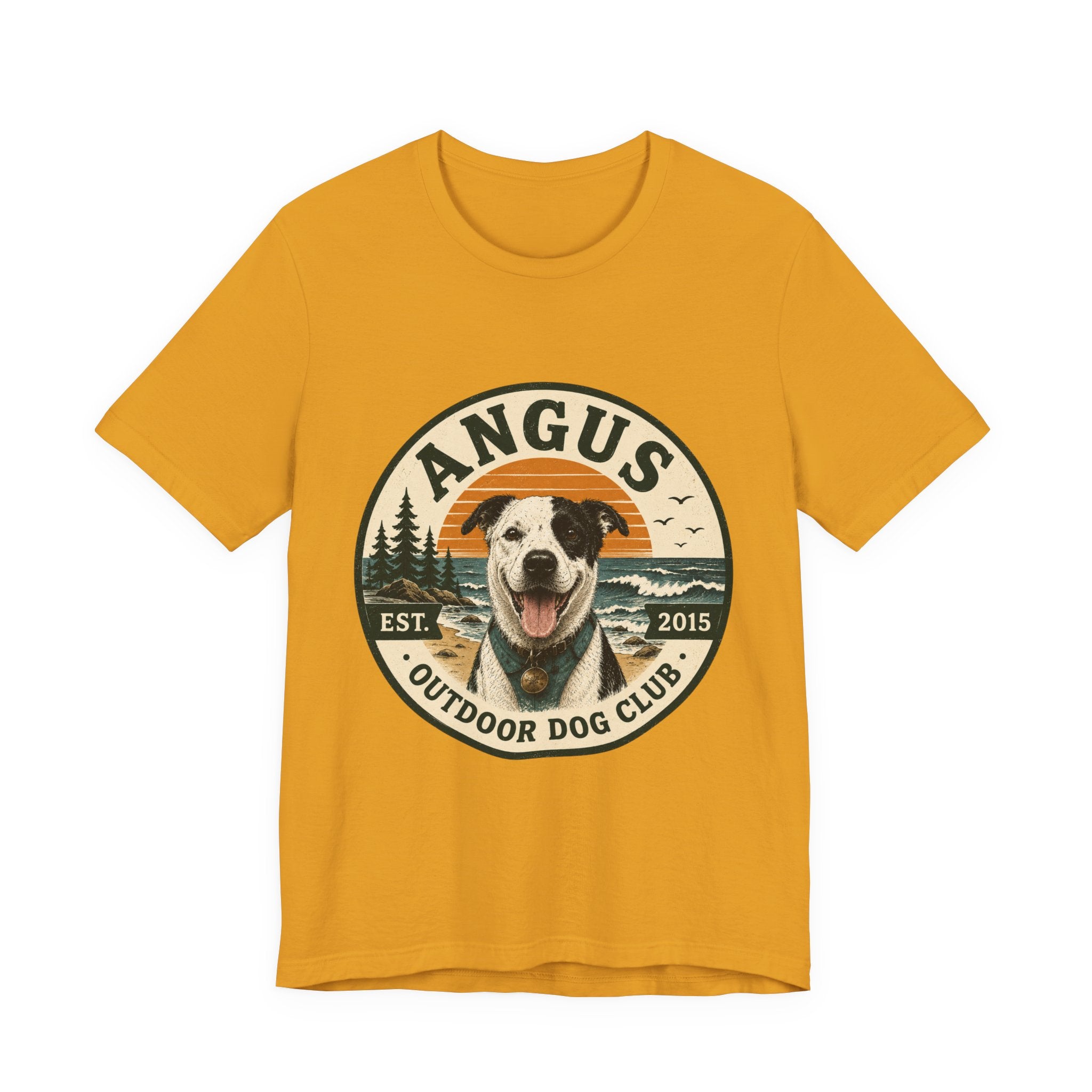 Angus Dog Photo Collage T-Shirt