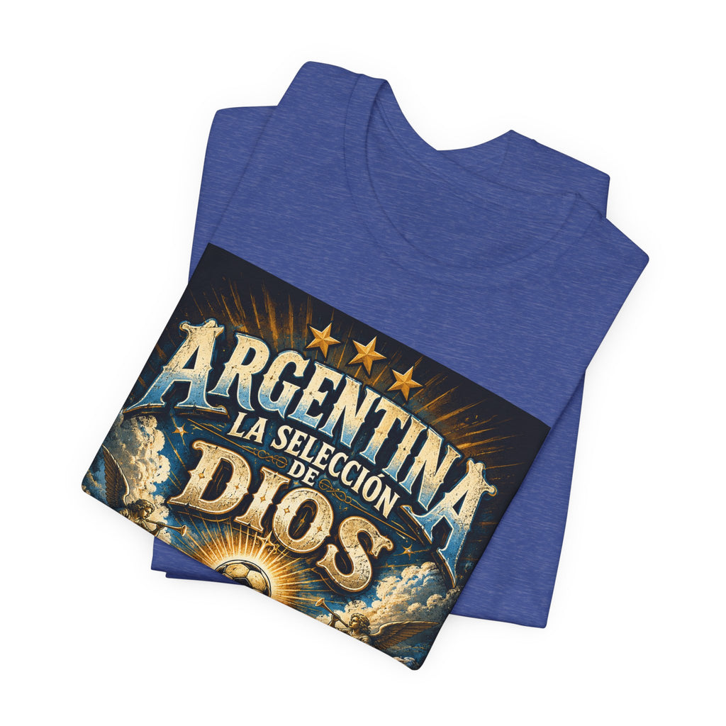 Argentina La Selección de Dios T-Shirt — Soccer Fan Tee