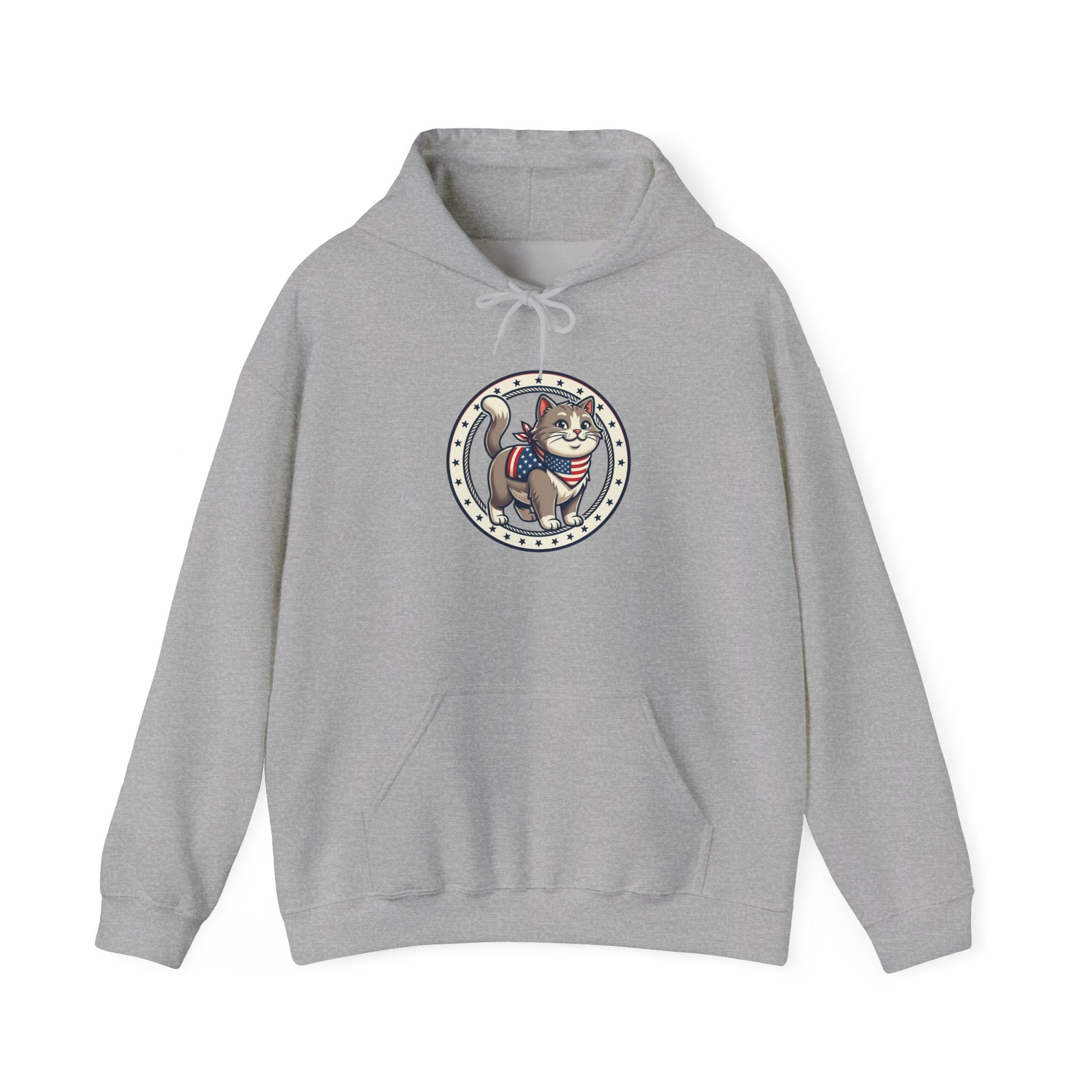 Patriotic Cat Hoodie