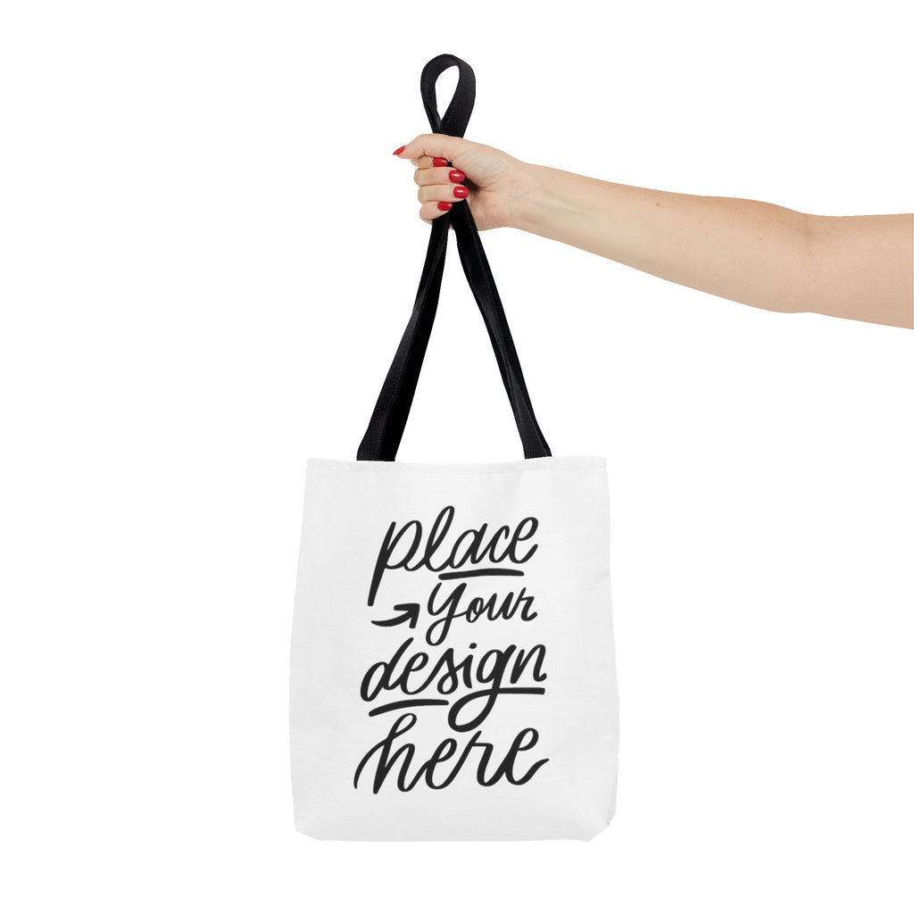 Custom Printed Tote Bag — Personalized All-Over-Print Canvas Shopper