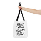 Custom Printed Tote Bag — Personalized All-Over-Print Canvas Shopper