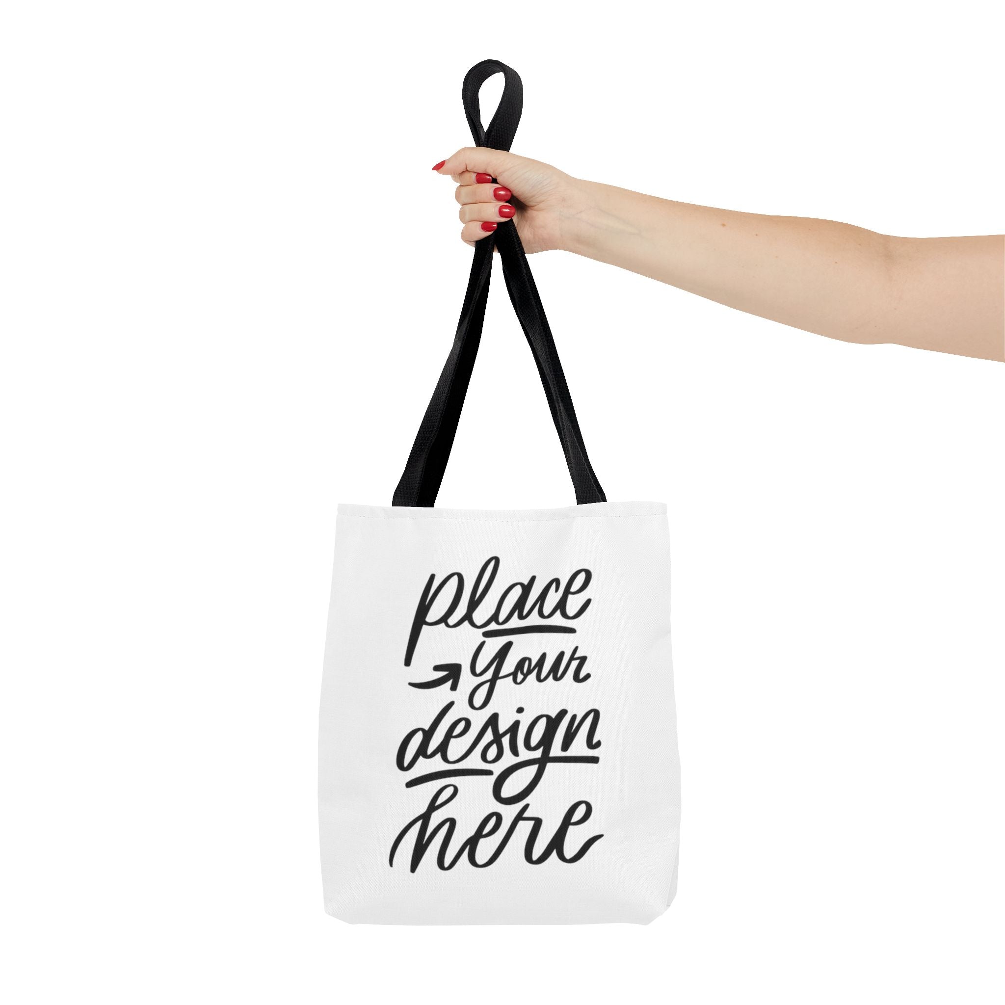Custom Printed Tote Bag — Personalized All-Over-Print Canvas Shopper