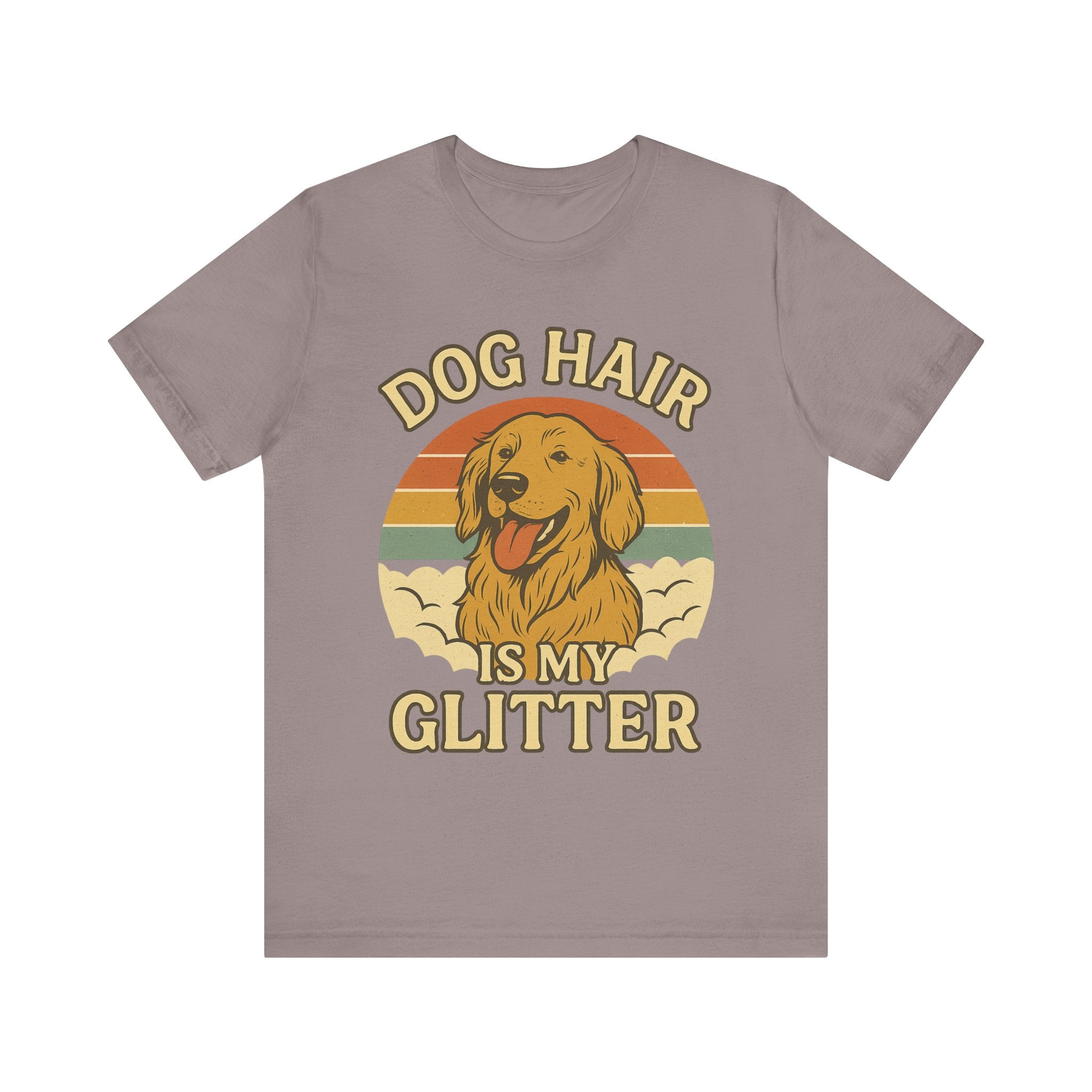 "Dog Hair Is My Glitter" – Golden Shedding Tee