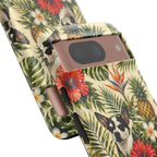 Tropical chihuahua Phone Case — Floral Pineapple Protective Tough Case