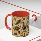 The Alchemist's Cabinet Coffee Mug — Vintage Apothecary Accent Mug (11/15 oz)