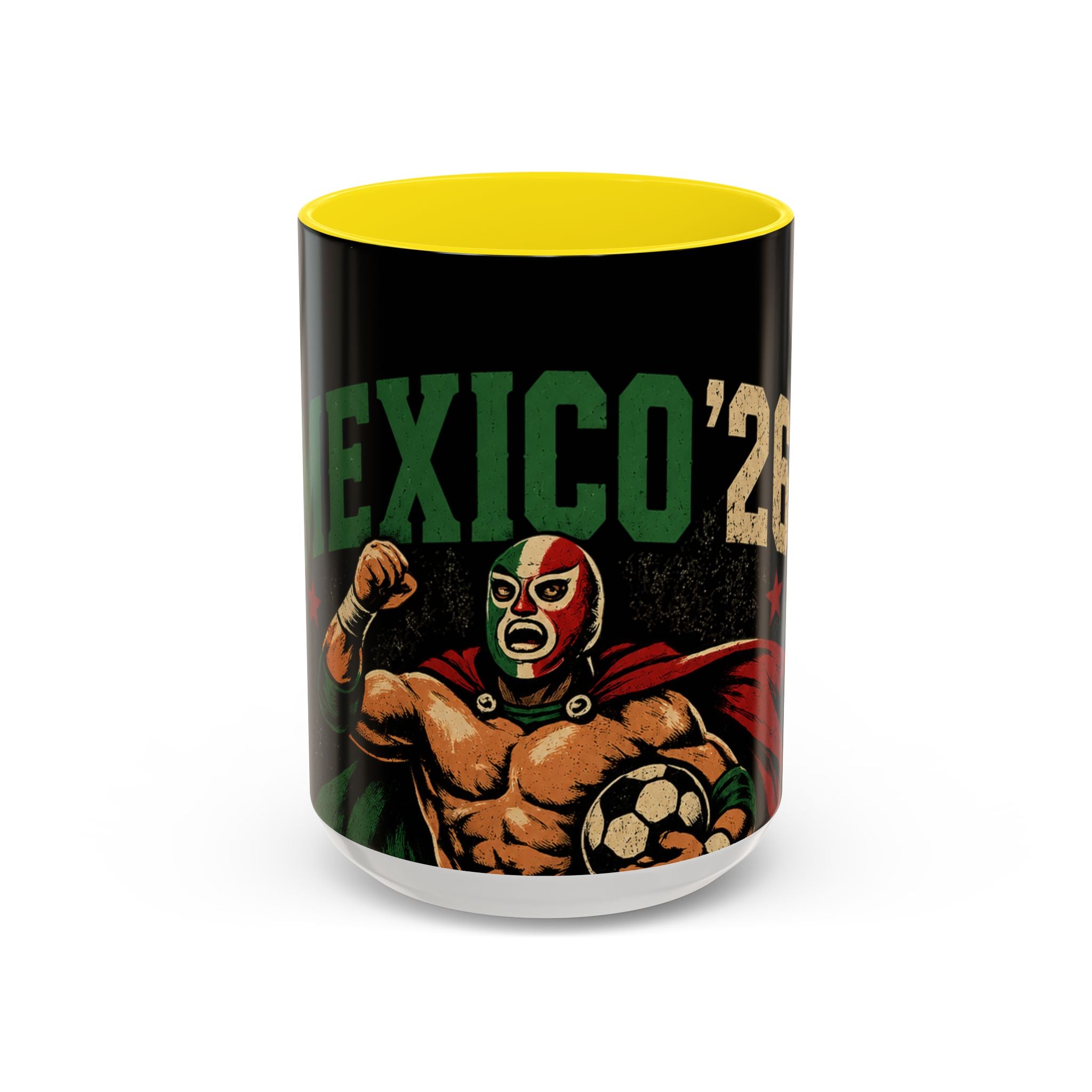 Mexico ’26 Luchador Soccer Coffee Mug
