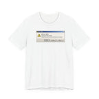 Error 404 'Serotonin not found' T‑Shirt — Retro Computer Alert Graphic Tee