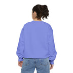 Floral Meadow Sweatshirt — Pink Cosmos Garden Crewneck