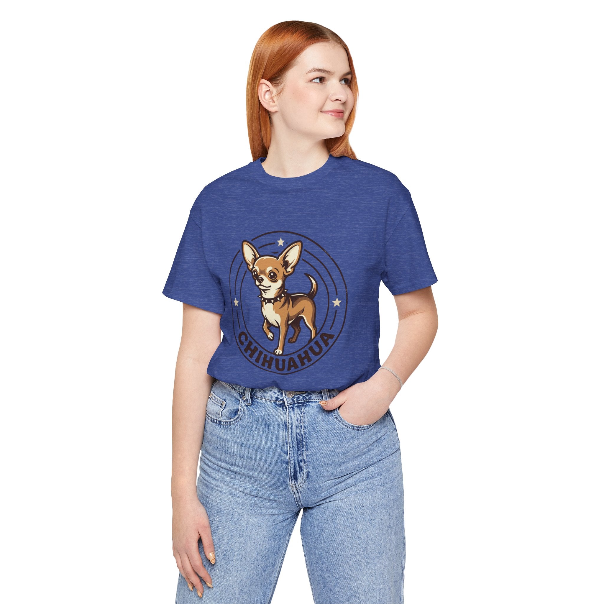 Chihuahua Graphic Tee — Cute Cartoon Dog T‑Shirt for Chihuahua Lovers