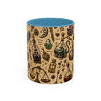 The Alchemist's Cabinet Coffee Mug — Vintage Apothecary Accent Mug (11/15 oz)