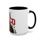 Viva Mexico Accent Coffee Mug — Day of the Dead Skeleton Design (11/15oz)