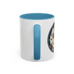 Space Camper Patch Coffee Mug — Retro Astronaut Camper 11/15oz Accent Mug