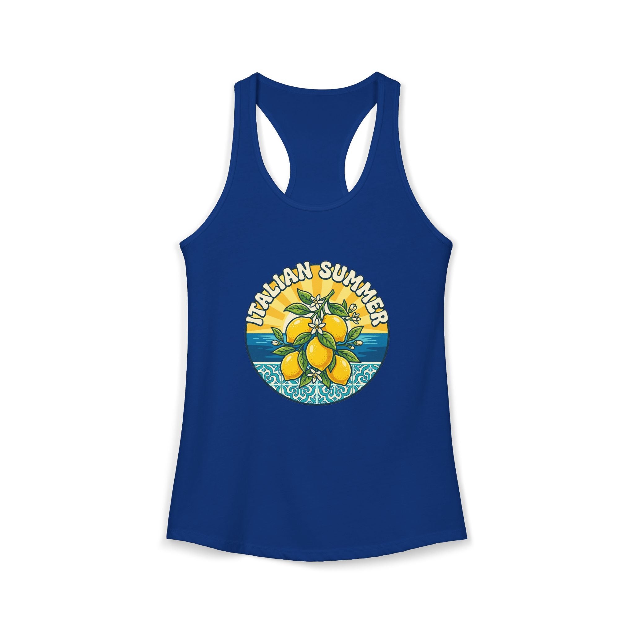 Summer Graphic Tank — Italian Style