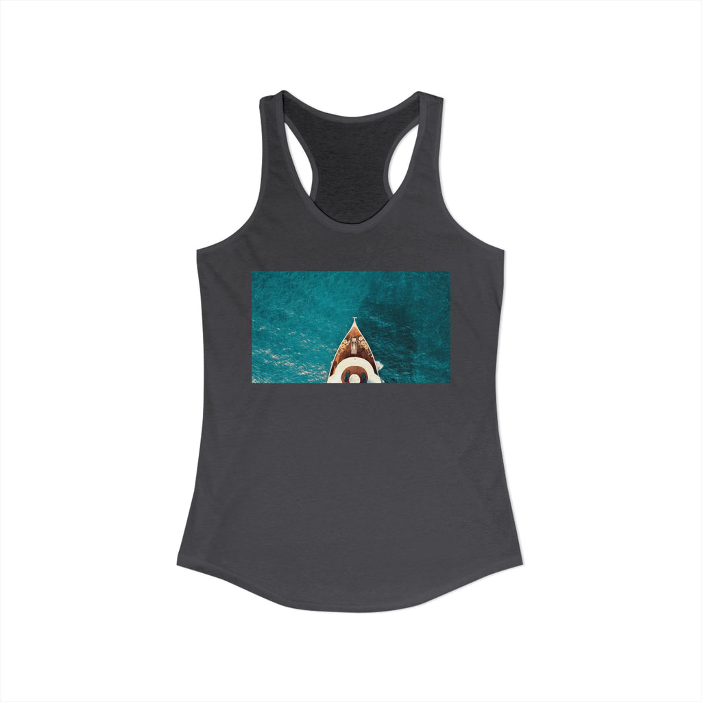 Women's Ideal Racerback Tank - Summer Boat