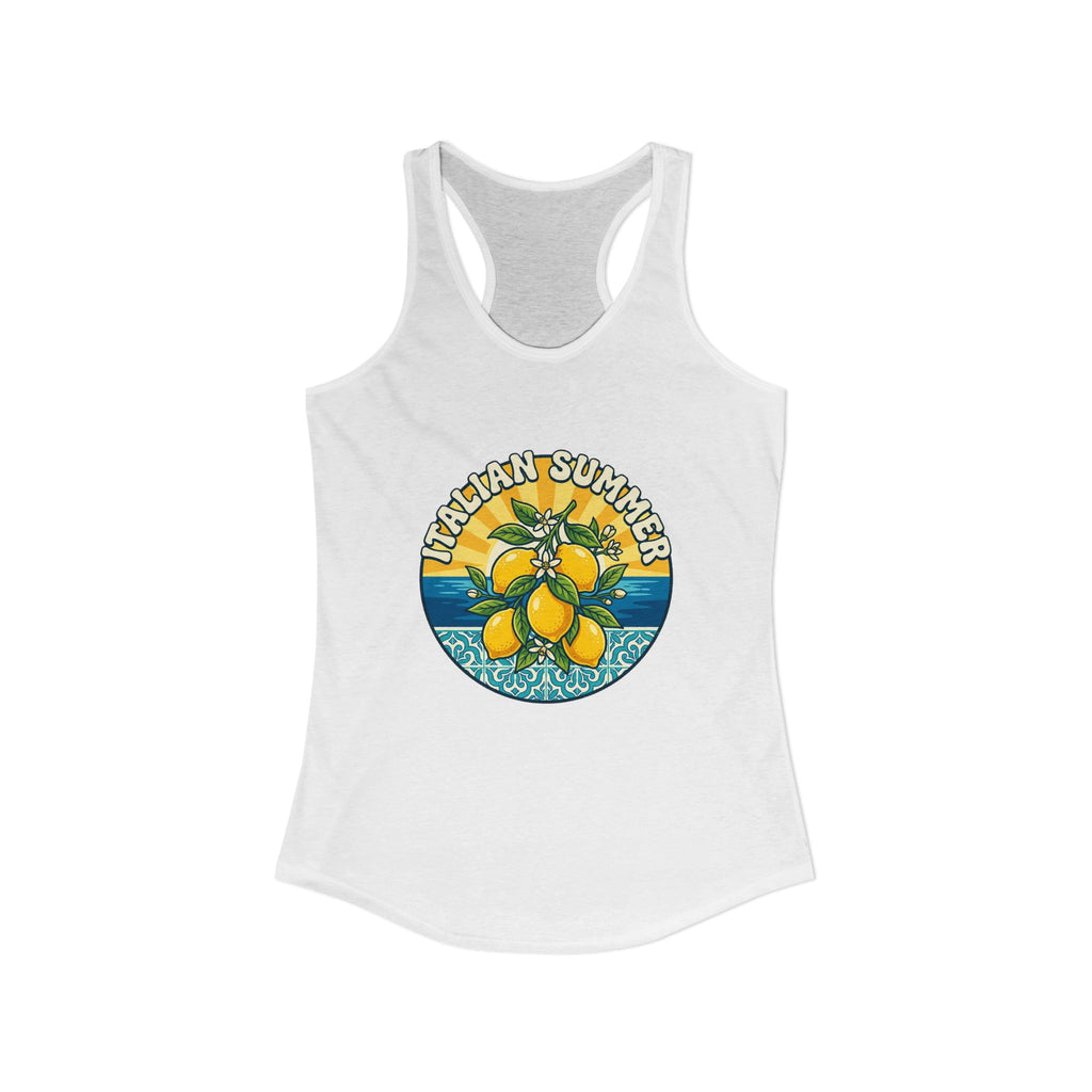 Summer Graphic Tank — Italian Style