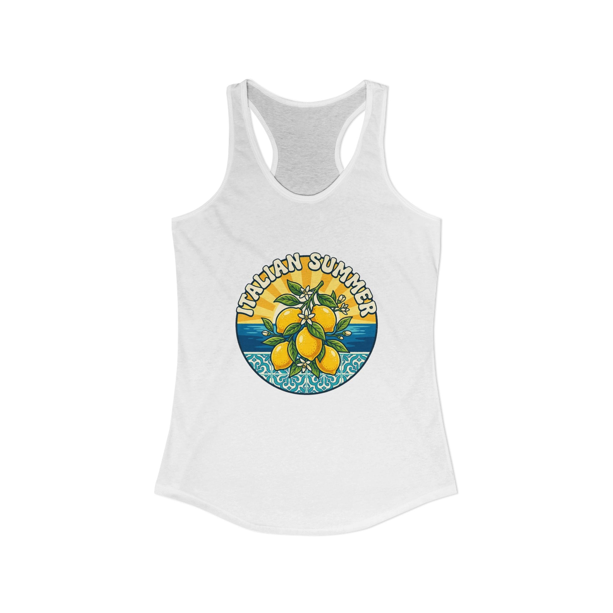 Summer Graphic Tank — Italian Style