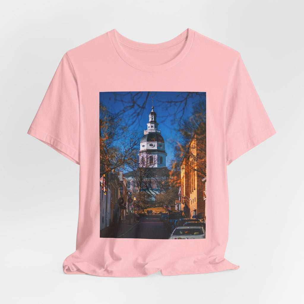Maryland State House Street Photo Tee