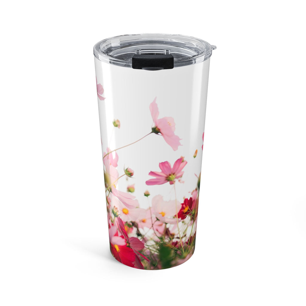 20oz Floral Tumbler - Pink Cosmos Insulated Travel Cup