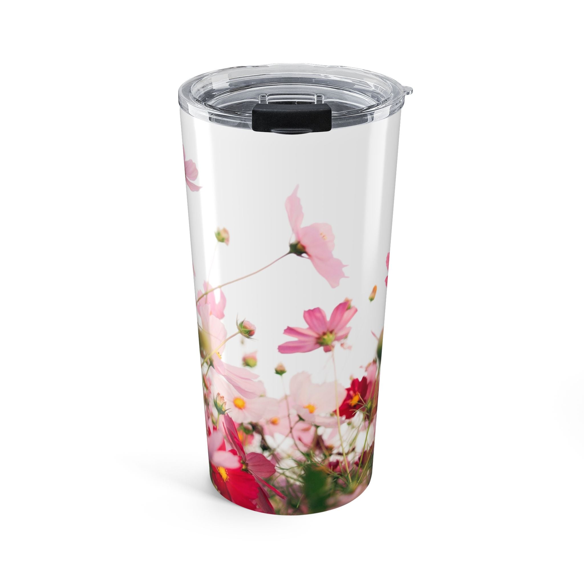 20oz Floral Tumbler - Pink Cosmos Insulated Travel Cup