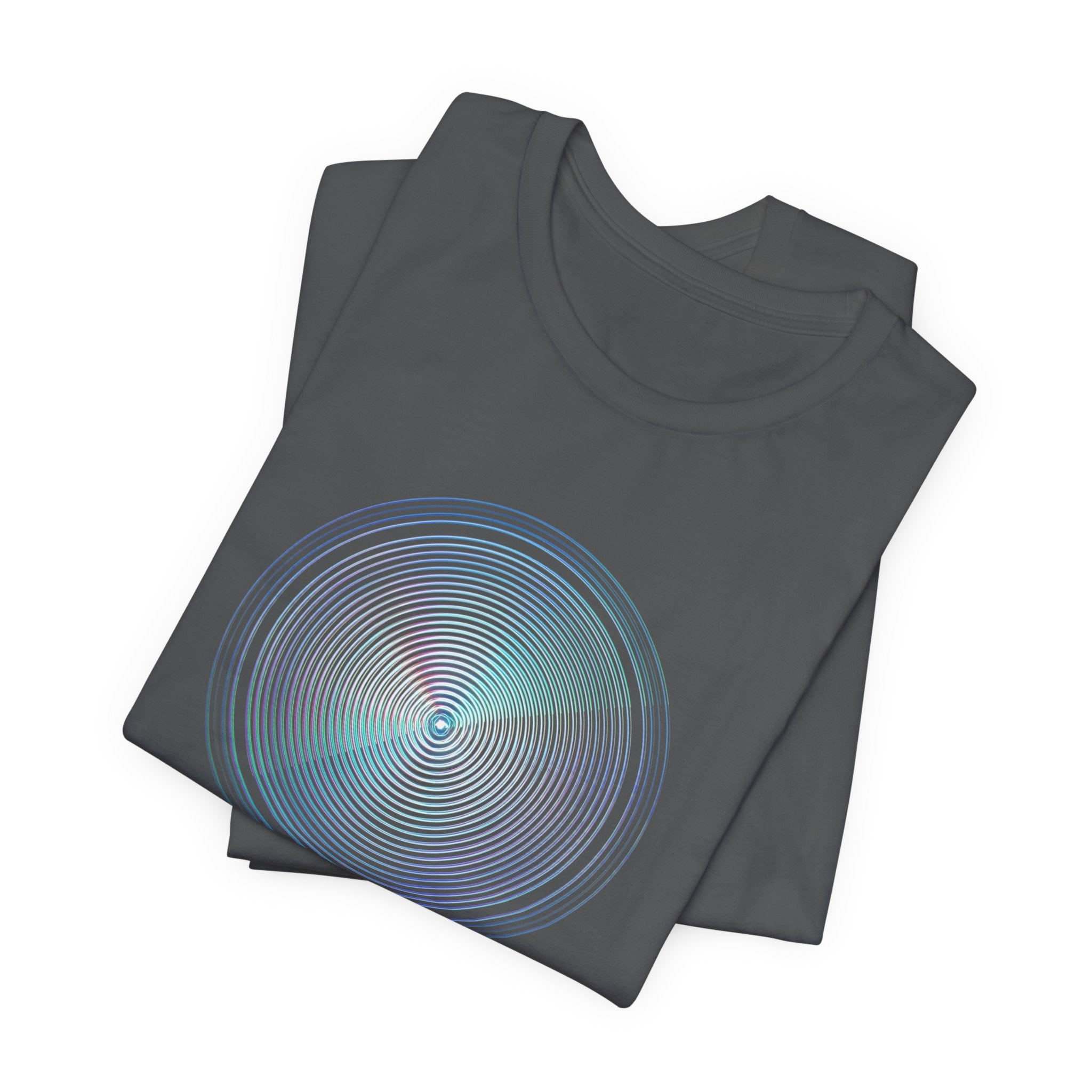 Hypnotic Holo Spiral T‑Shirt
