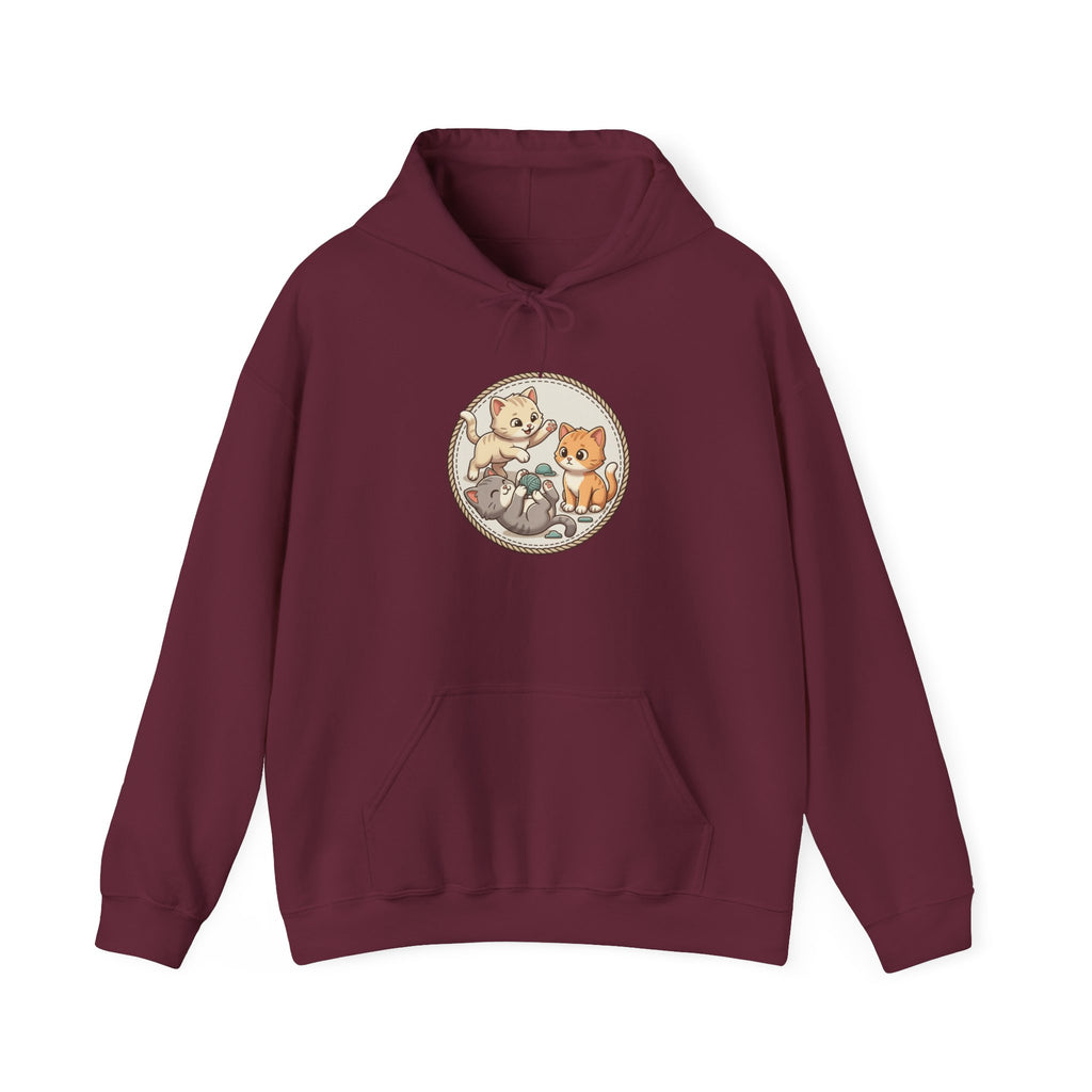 Cute Kittens Hoodie — Adorable Cat Trio