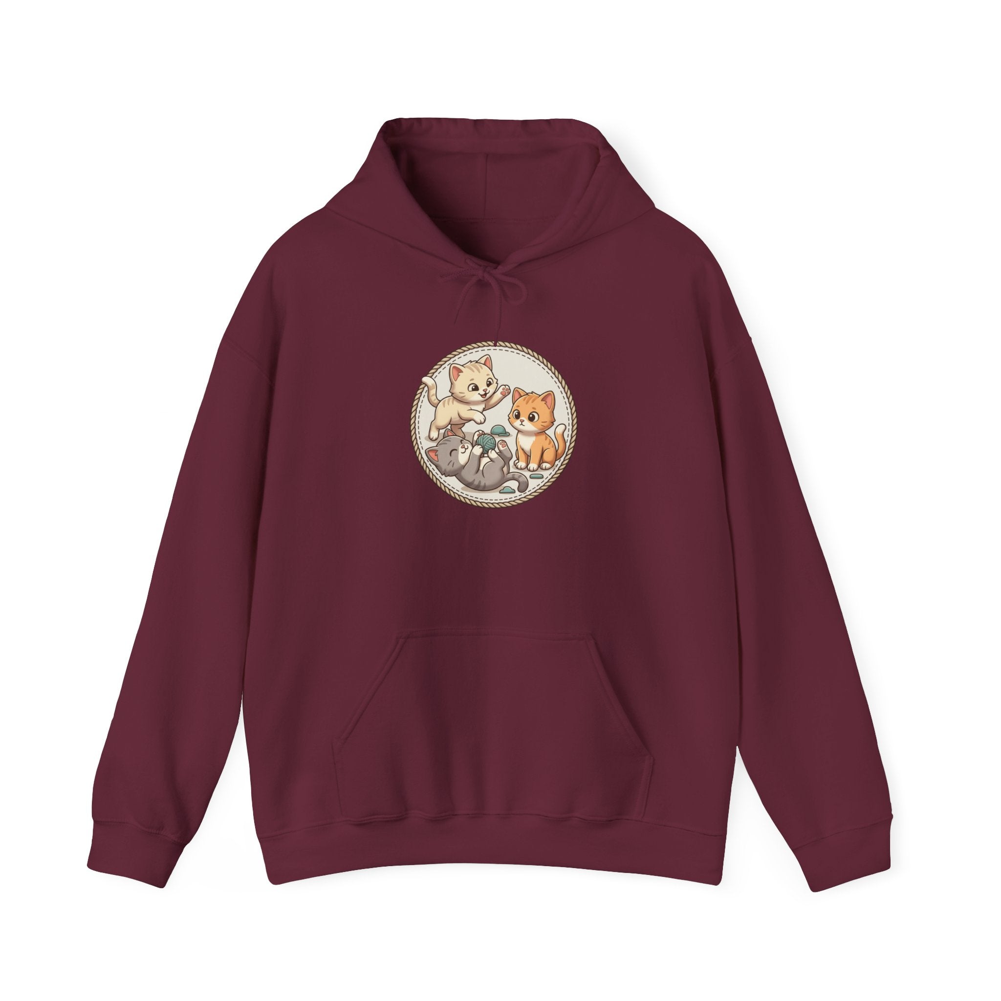 Cute Kittens Hoodie — Adorable Cat Trio