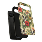 Tropical chihuahua Phone Case — Floral Pineapple Protective Tough Case