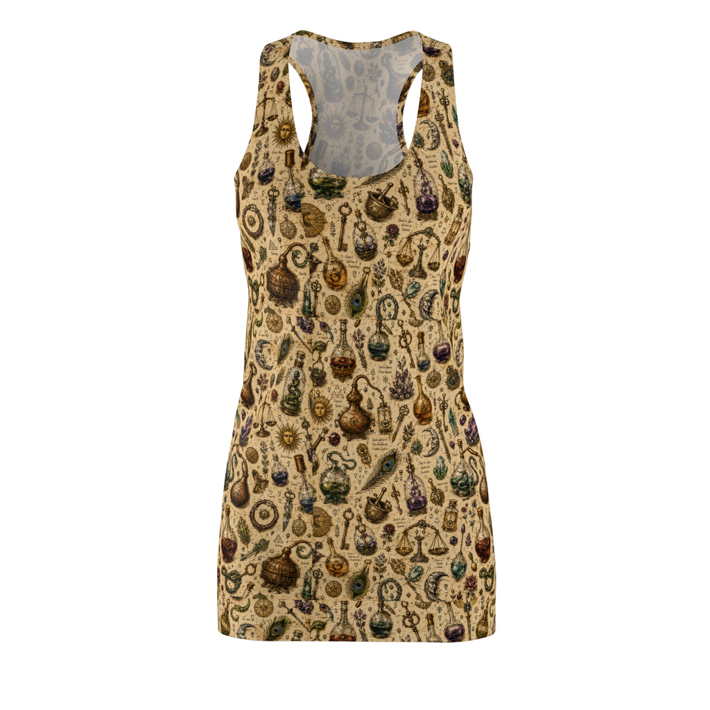 Racerback Dress — The Alchemist's Cabinet Print