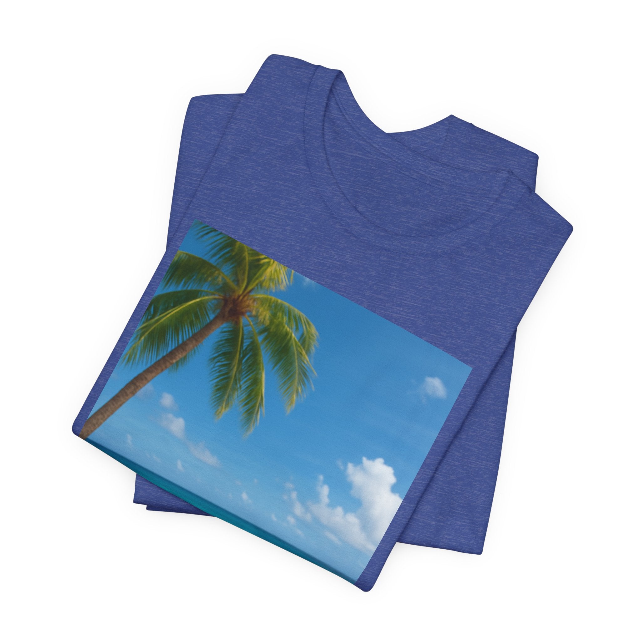 Beach Chihuahua Dog T-Shirt — Hawaiian Shirt Puppy on Tropical Shore
