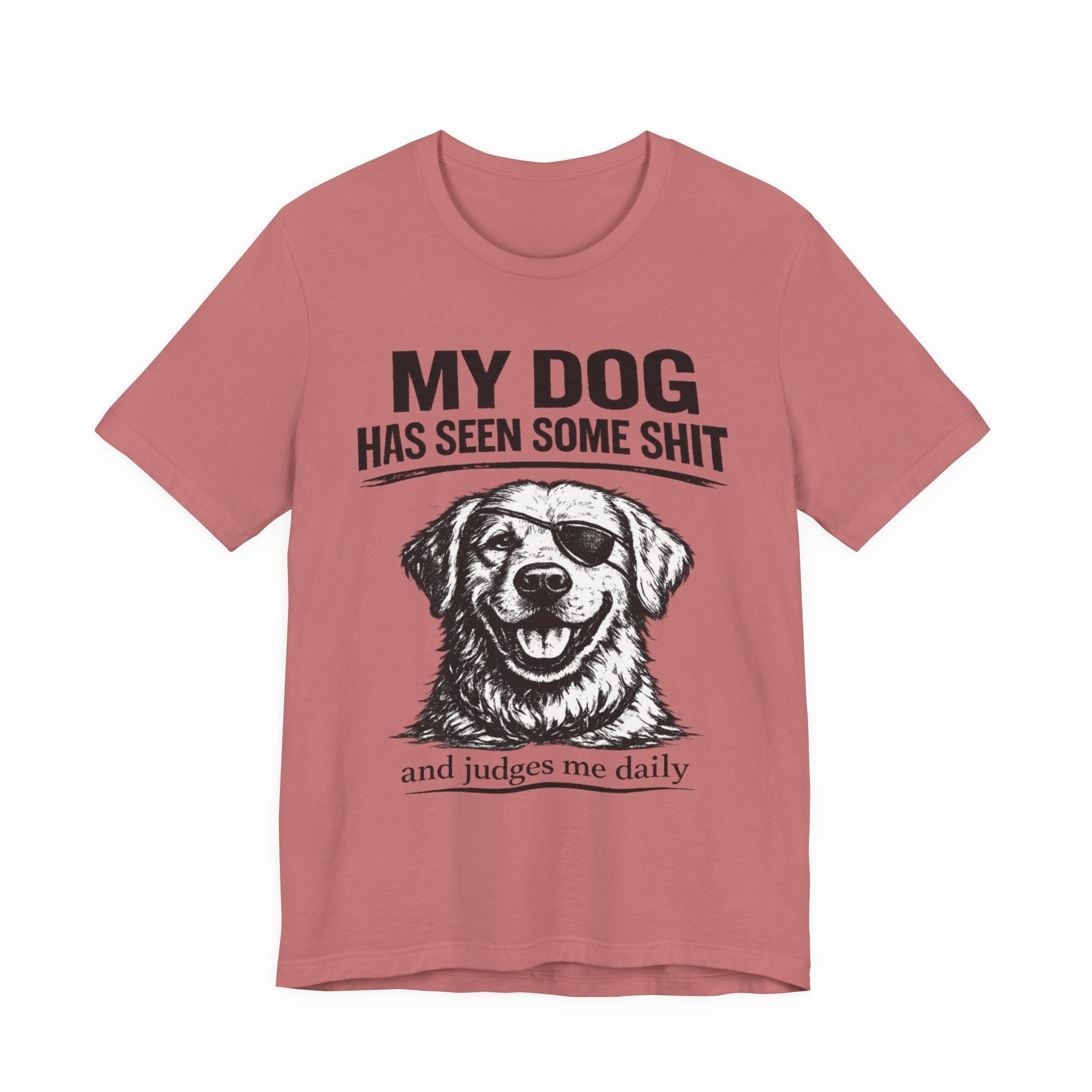 Golden retriever Dog T-Shirt — "My Dog Has Seen Some Shit" Funny Dog Lover Tee