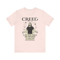 Creed-Inspired Unisex Jersey Tee - Wine & Cheese Lover's Shirt, Casual Daywear, Gift for Friends, Music Merch, Funny Tee