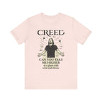 Creed-Inspired Unisex Jersey Tee - Wine & Cheese Lover's Shirt, Casual Daywear, Gift for Friends, Music Merch, Funny Tee