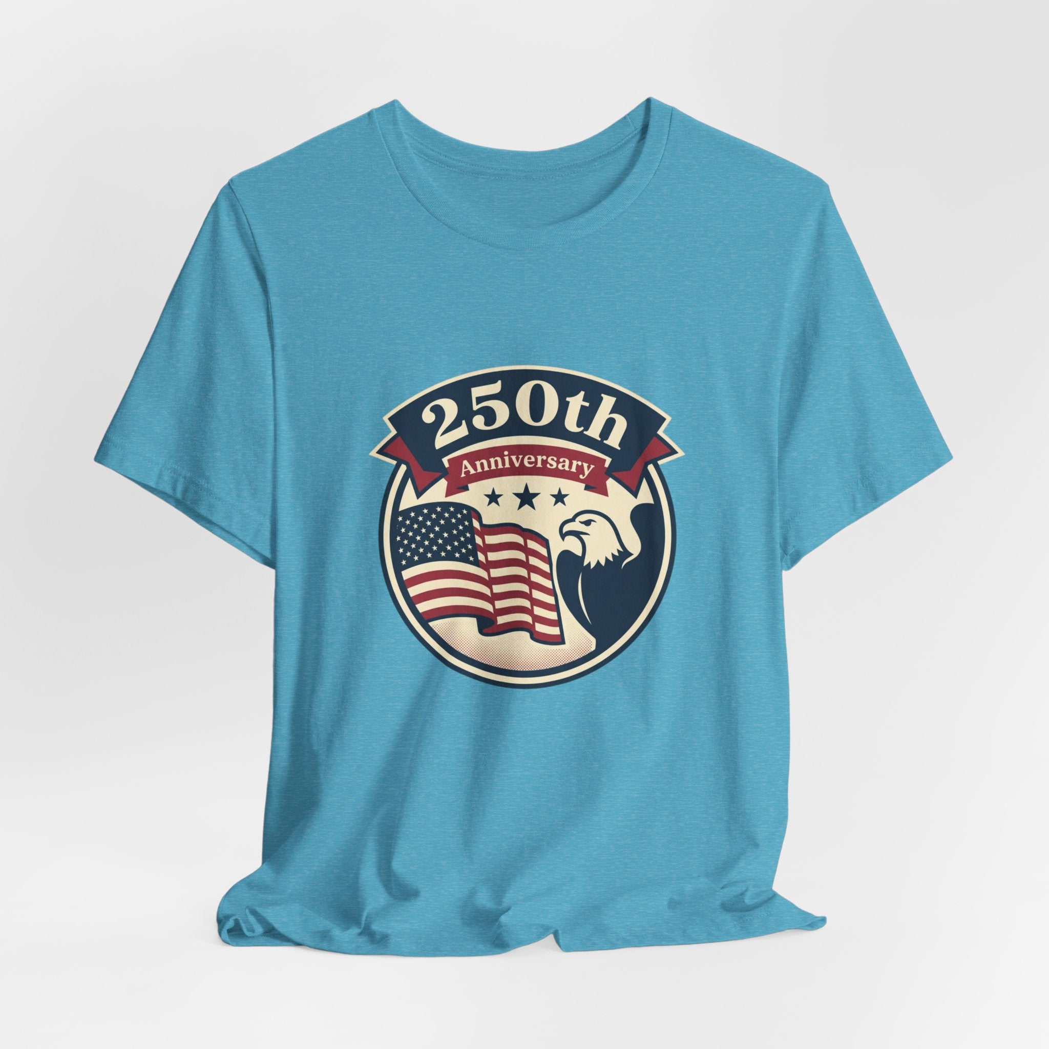 250th Anniversary Eagle & American Flag T-Shirt