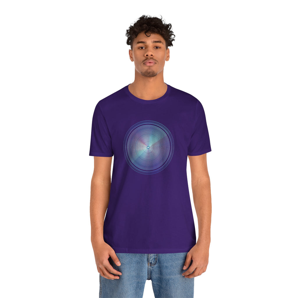 Hypnotic Holo Spiral T‑Shirt